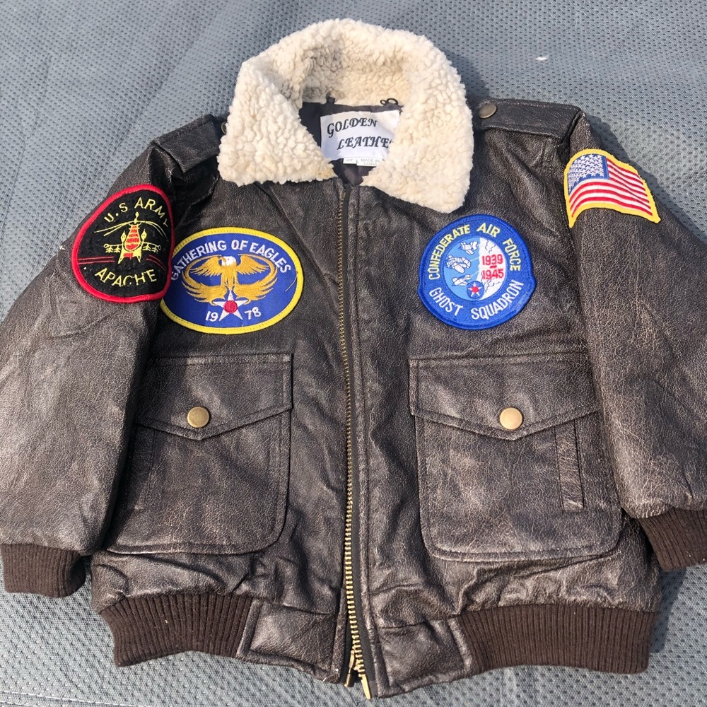 Aviator Jacket Vintage Genuine Leather